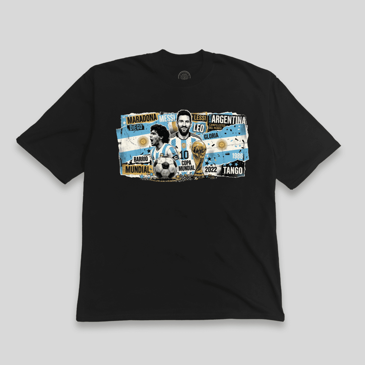 Remera Sticker — Novamente Mundial